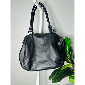 Status Anxiety Force Of Being Black Leather Handbag